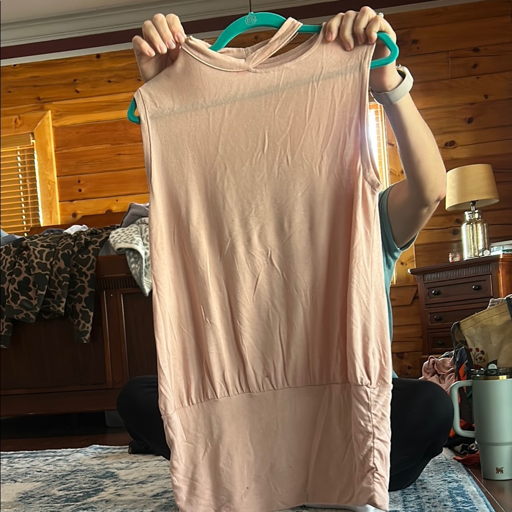 Pink Sleeveless Top